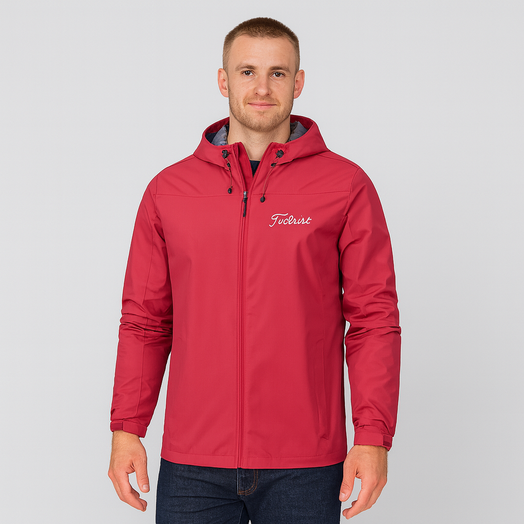 WW | Wasserdichte Outdoorjacke mit Reißverschluss für Männer
