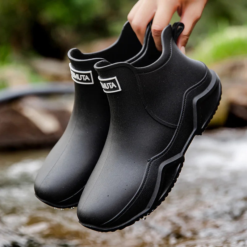 WW | Trendy Waterproof Ankle Boots for Women - Durable & Chic Design