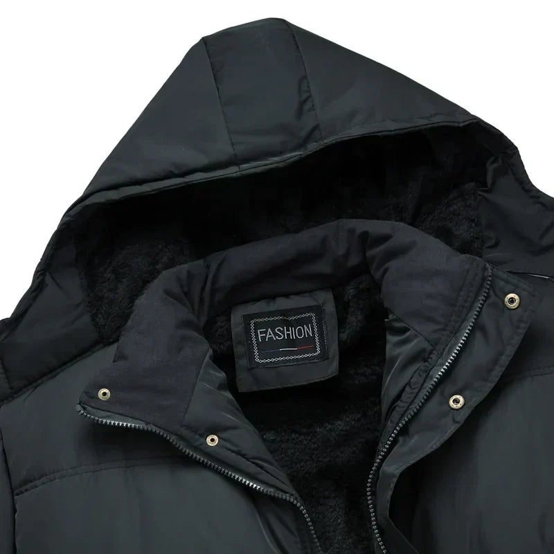 WW | Men's Warm Hooded Down Jacket