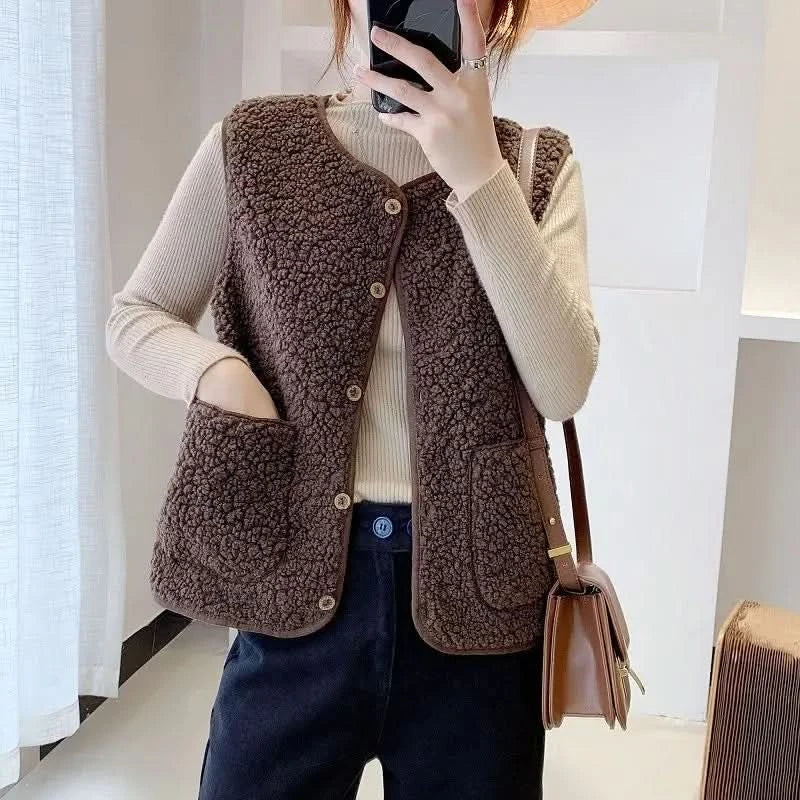 WW | fashionable winter vest for women