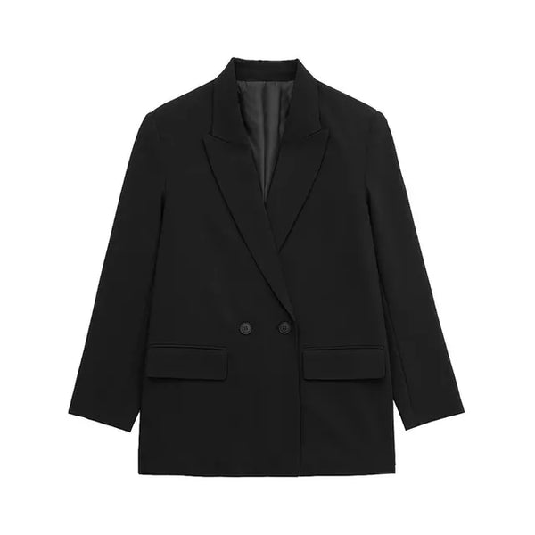 WW | eleganter Blazer mit langen Ärmeln und strukturierter Design