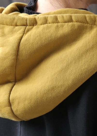 WW | chocolate Plus Size trenchcoat Tutorials mit Kapuze Reißverschluss Mäntel