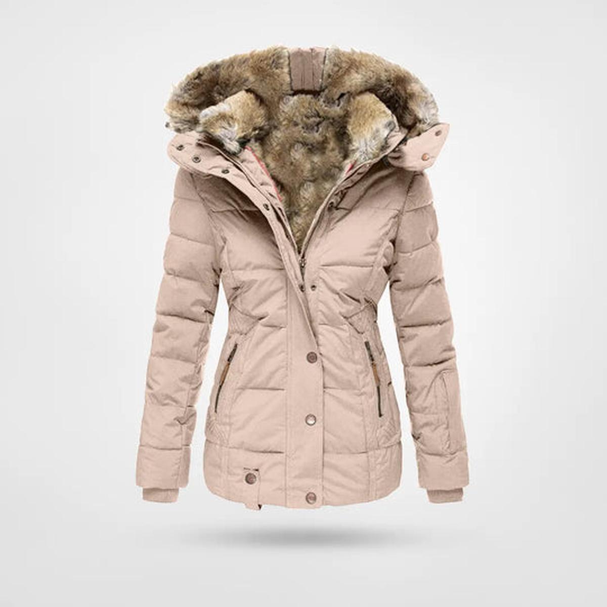 WW | Damen Winterjacke mit Fleece Futter und Kapuze