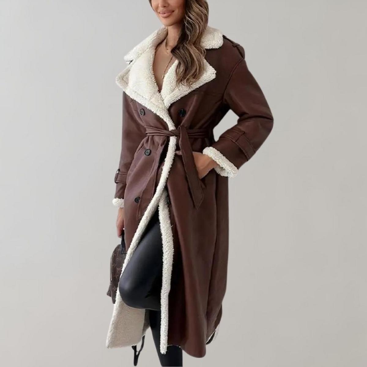 WW | Damen Elegante Winterjacke mit Weichem Fleecefutter