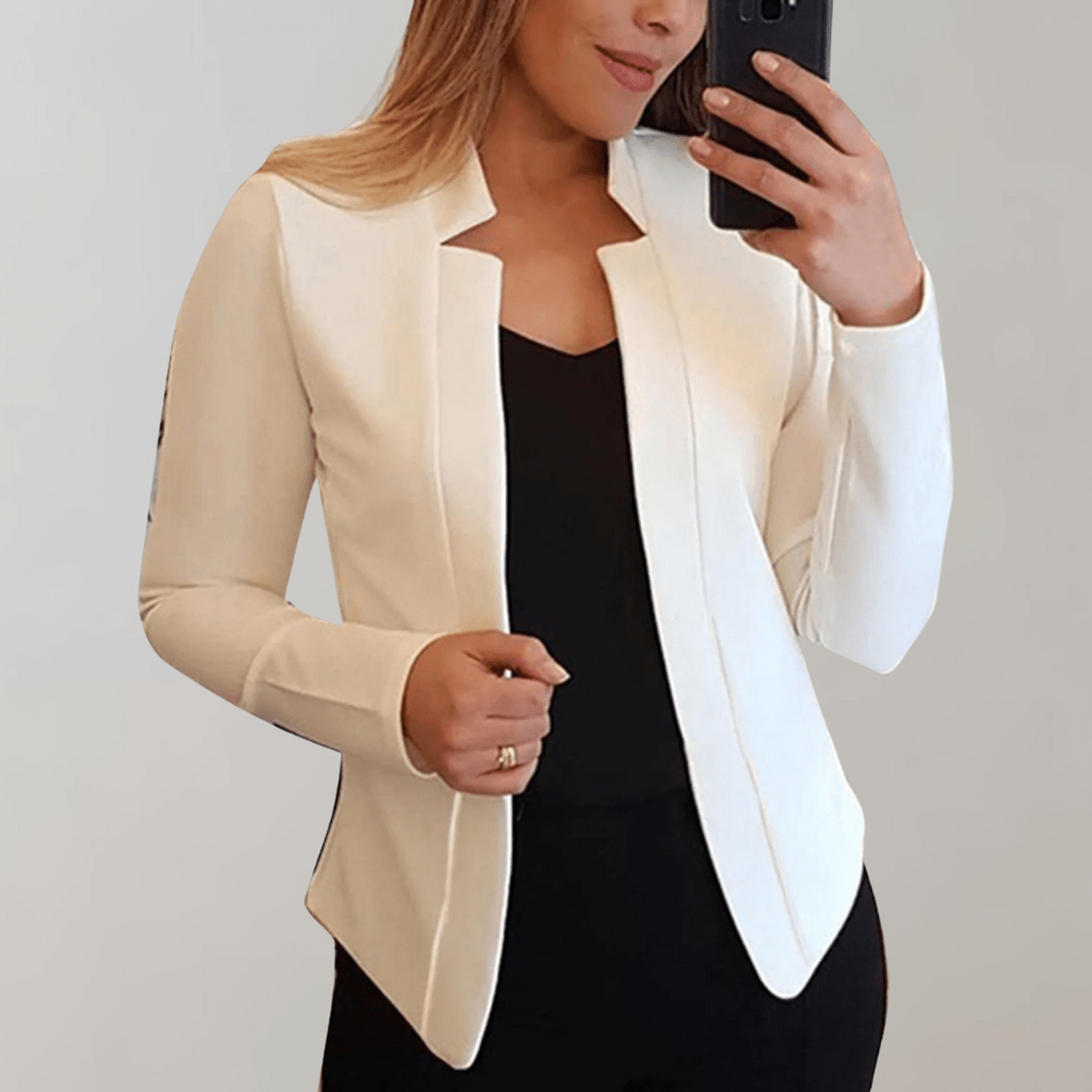 WW | Damen Leichter Reverskragen Blazer