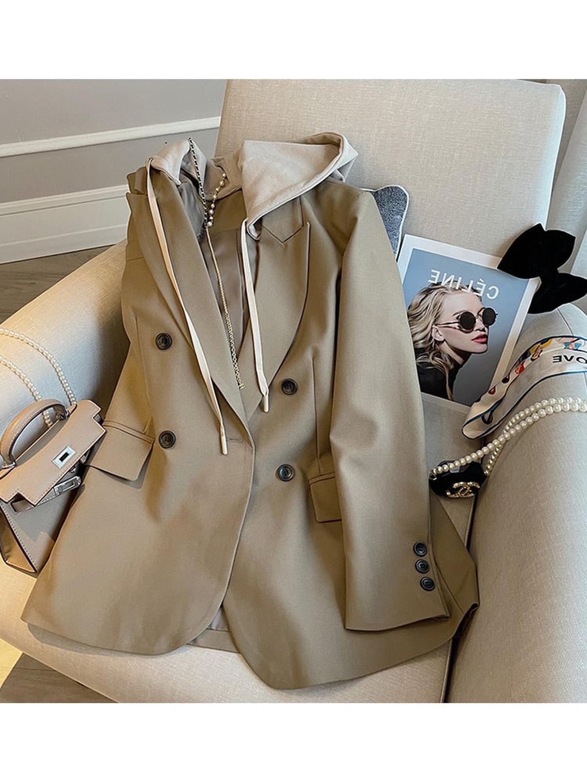 WW | Women's Plus Size Hooded Blazer