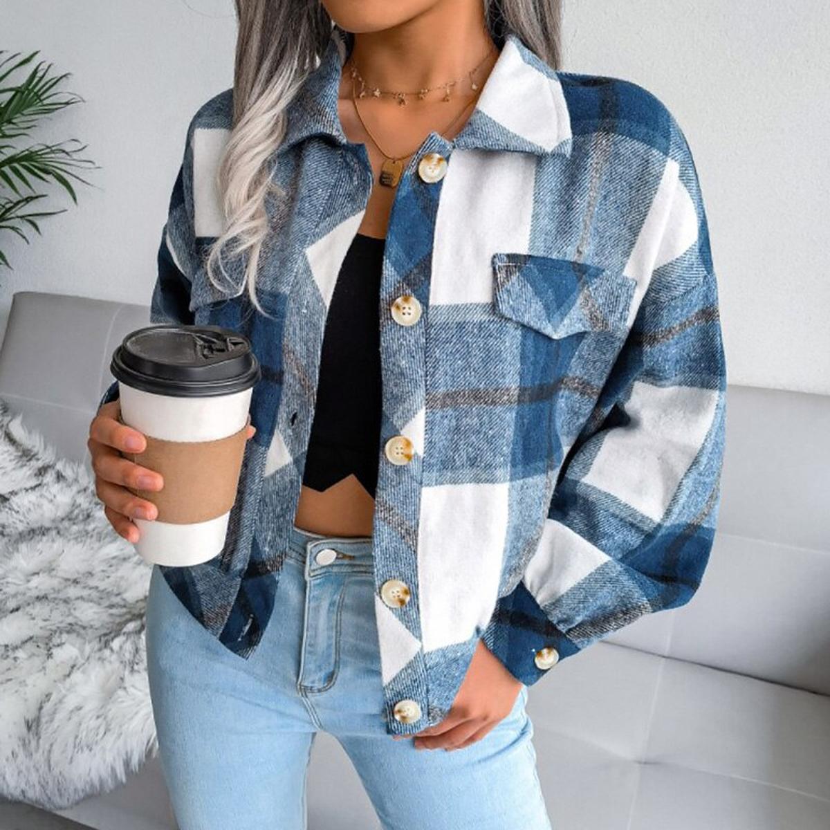 WW | Damen Gemusterte Leichte Jacke