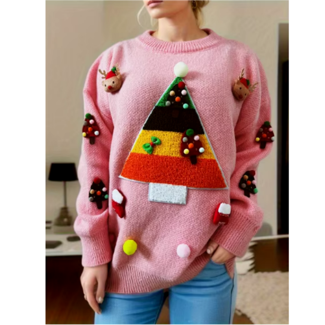 WW | Strick Weihnachts Pullover - Damenmode
