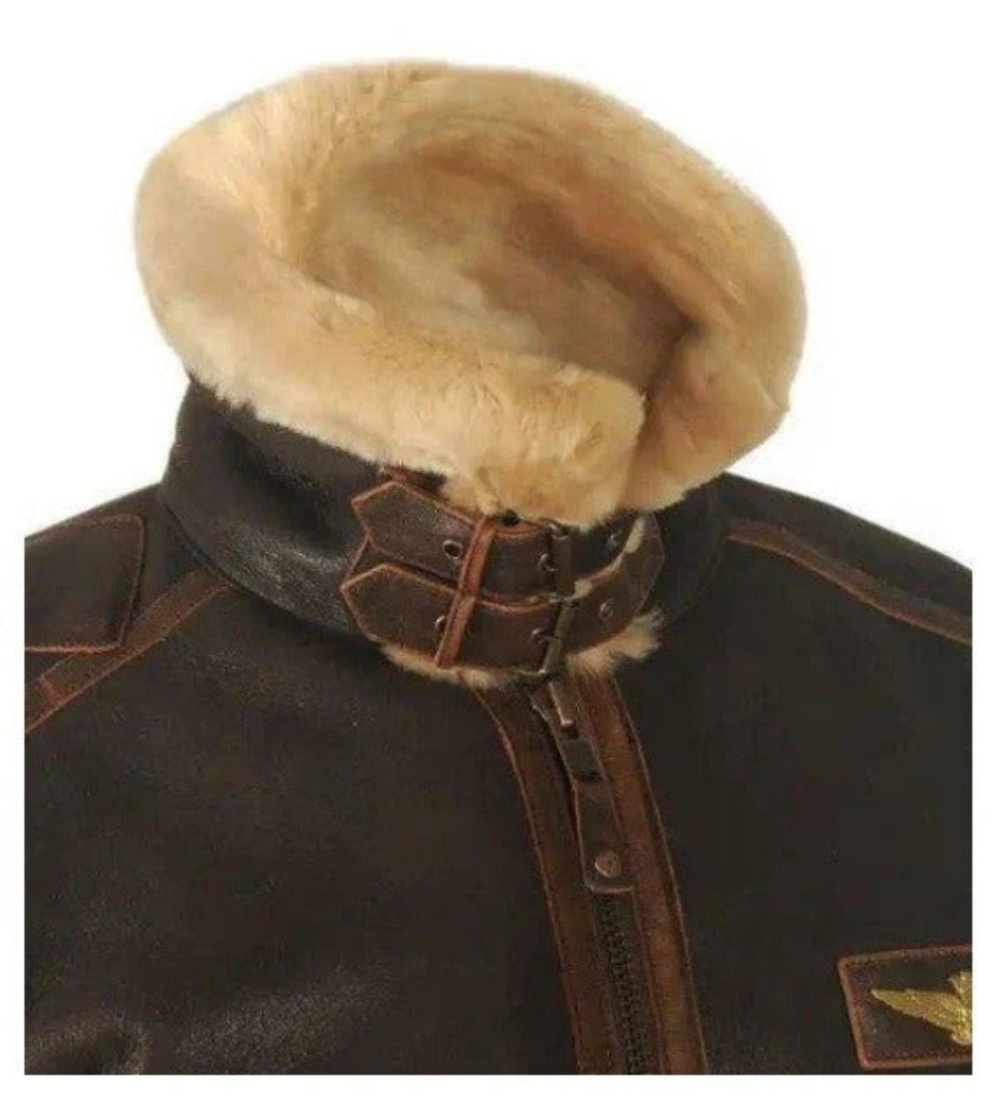WW | Fliegerjacke Vintage Stil Winterjacke - Klassische Pilotenjacke für Herbst und Winter