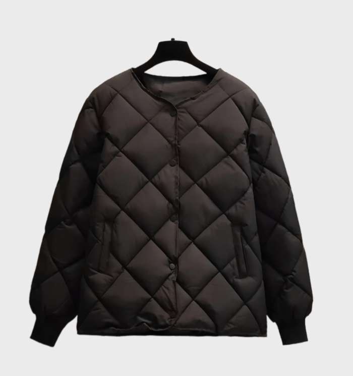 WW | Women's V-Neck Jacket with Button Closure