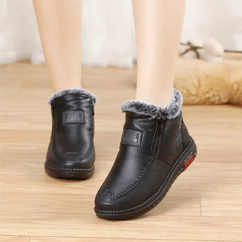 WW | Damen Stiefel Chelsea Boots Wasserdichte Orthopädische Stiefel Komfort