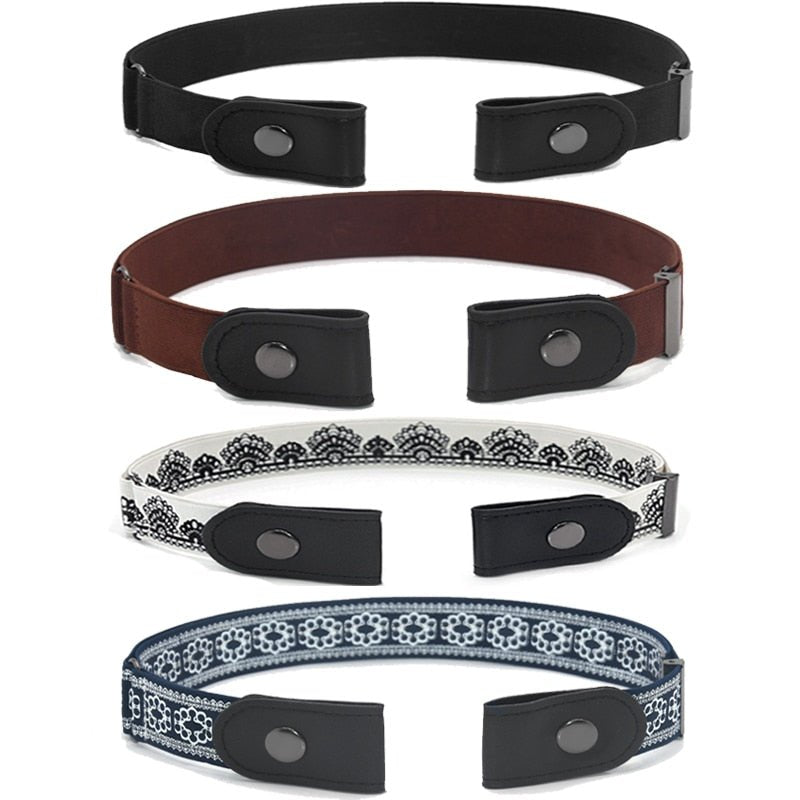 Asvel - Comfortable Elastic Women's Belts Without Buckle