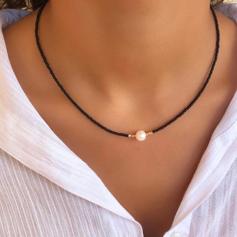 WW | Necklace With Natural Pearls