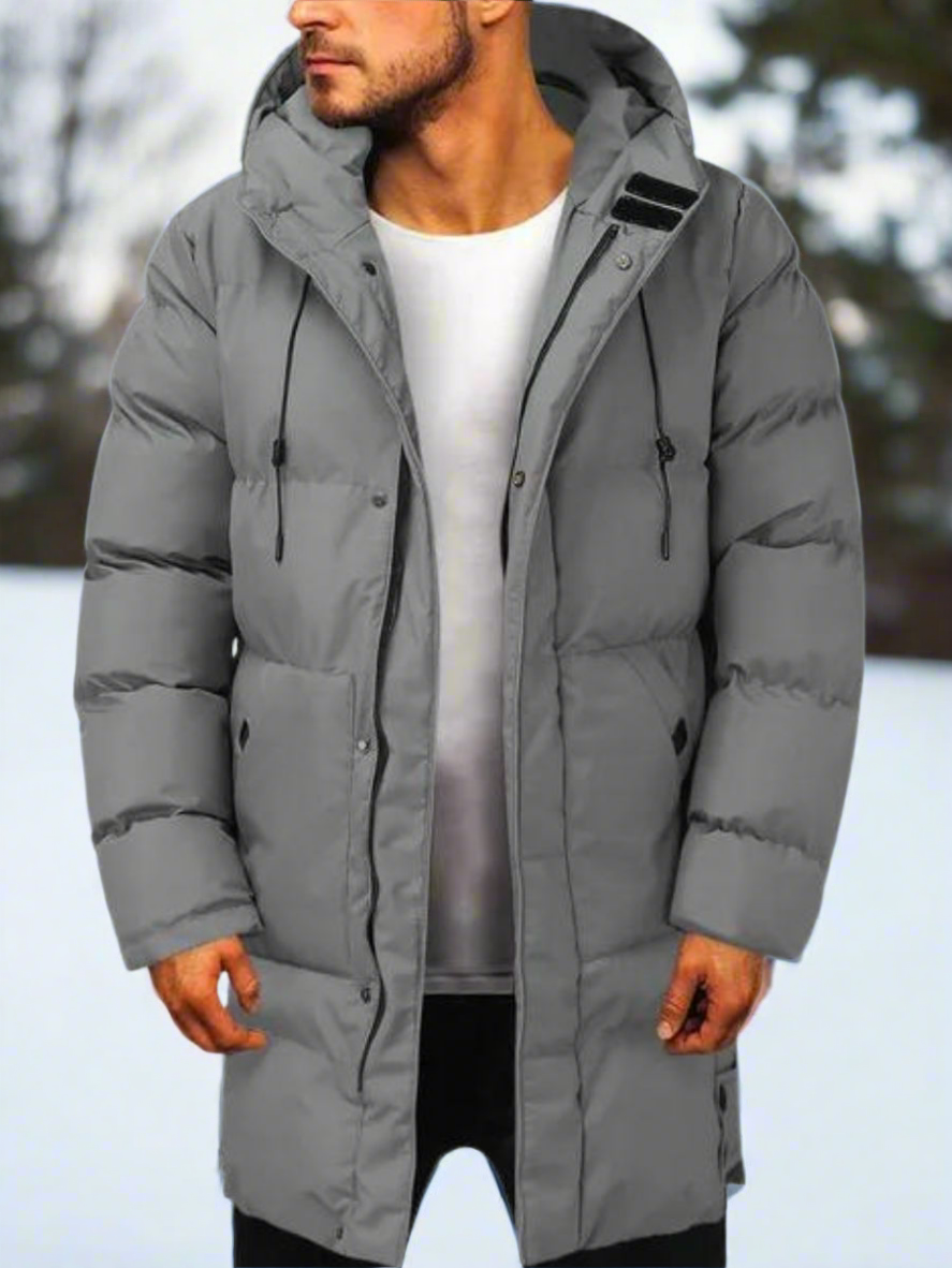 WW | Isolierter, Leichter Und Bequemer Sitz Stilvoller Parka Für Männer