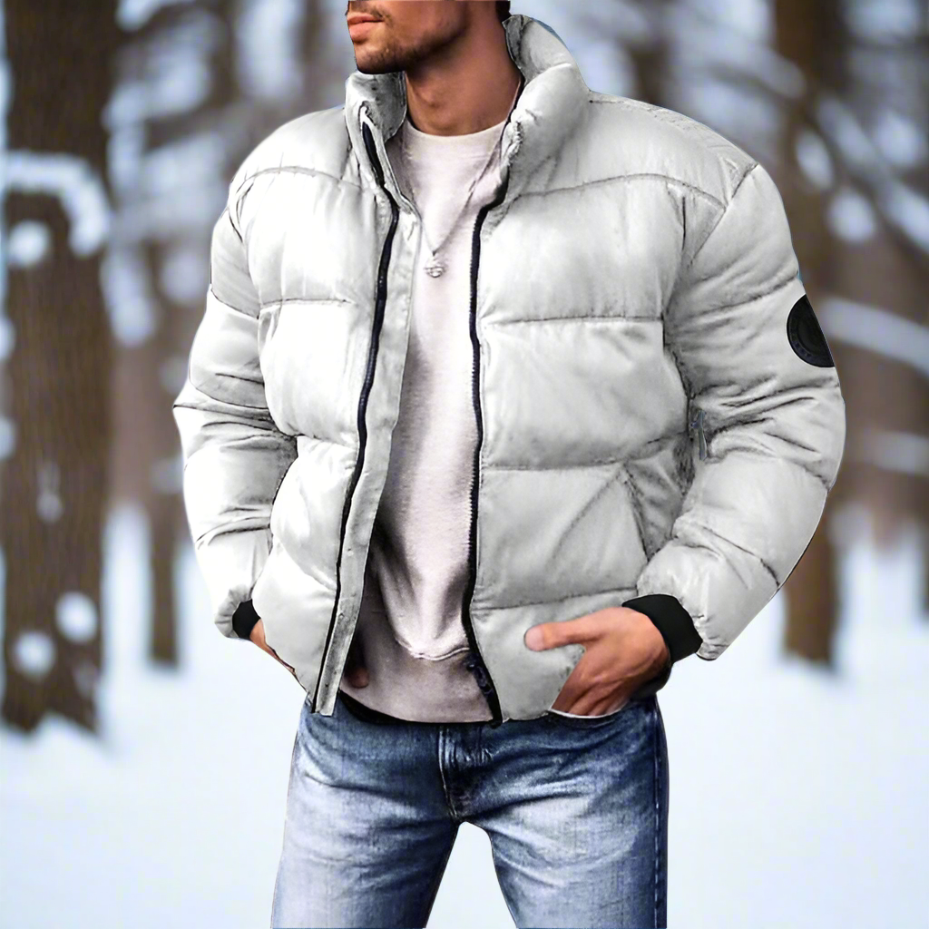 WW | Daunenjacke - Isolierend und Leicht - Hoher Kragen - Gestepptes Design - Winddicht und Warm
