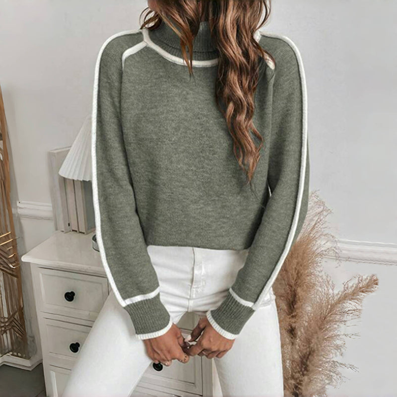 WW | Klassischer Strickpullover mit Weichem Stoff