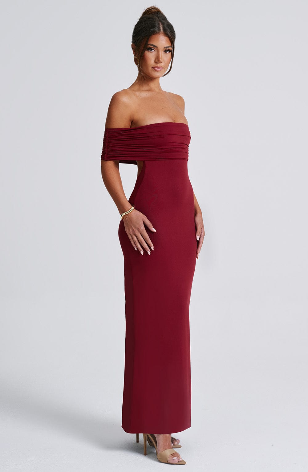 Isadora™ | Off-Shoulder Maxi Dress