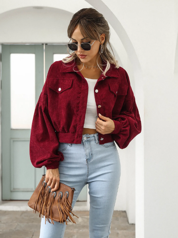 WW | Cropped Bomber Jacket Cool & Stylish