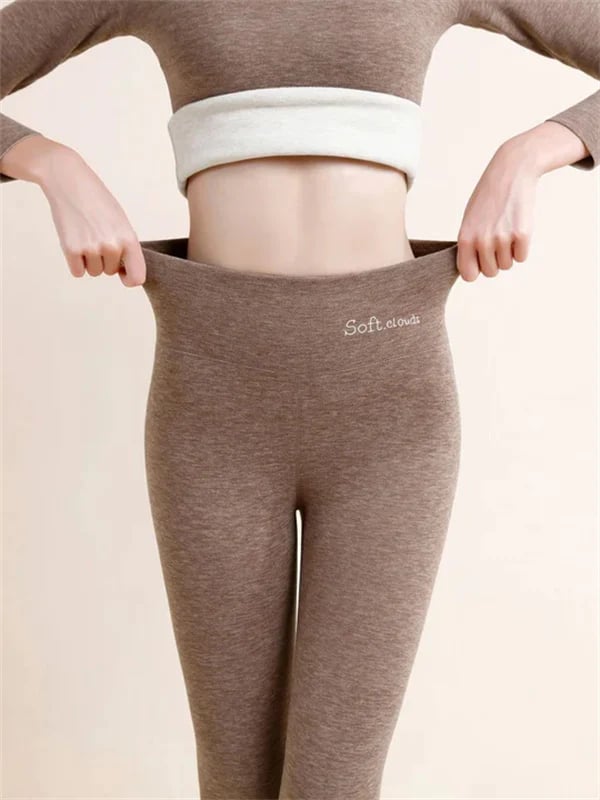 WW | Damen Winterhosen Fleece - Warme Leggings mit Formeffekt