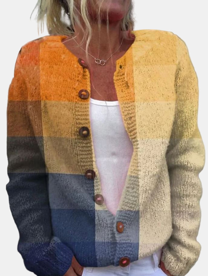 WW | Color Block Cardigan