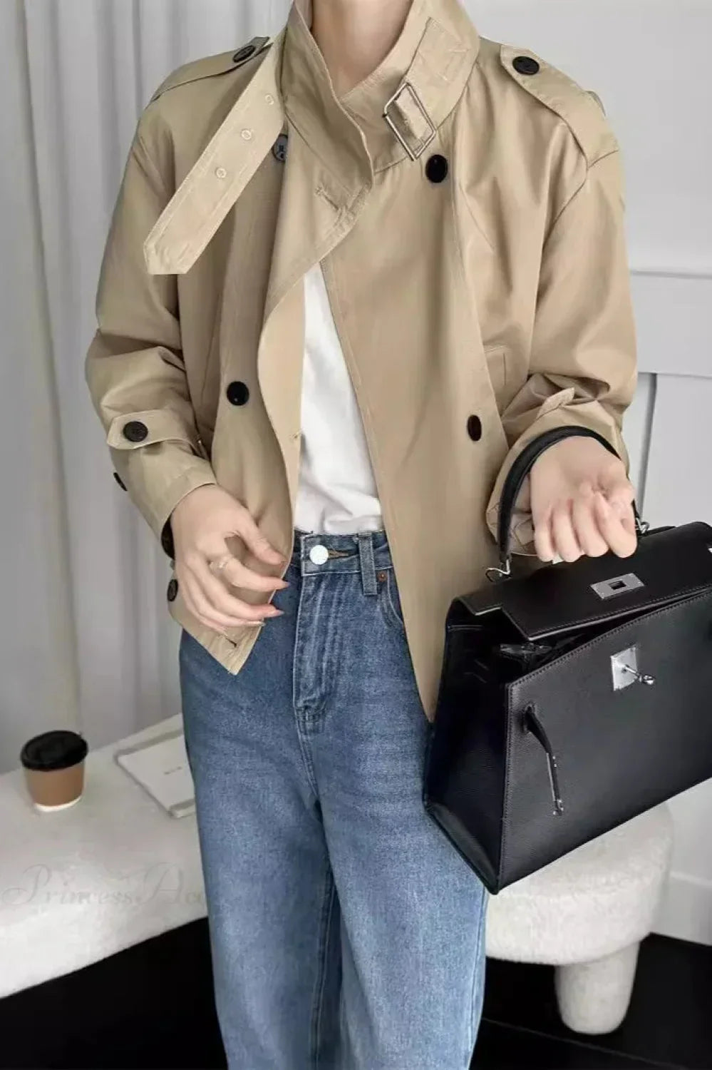 WW | Cropped Casual Loose Jacket