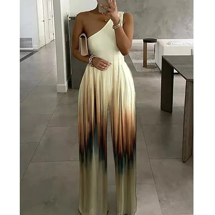 WW | Ein Schulter Ärmelloses Kleid