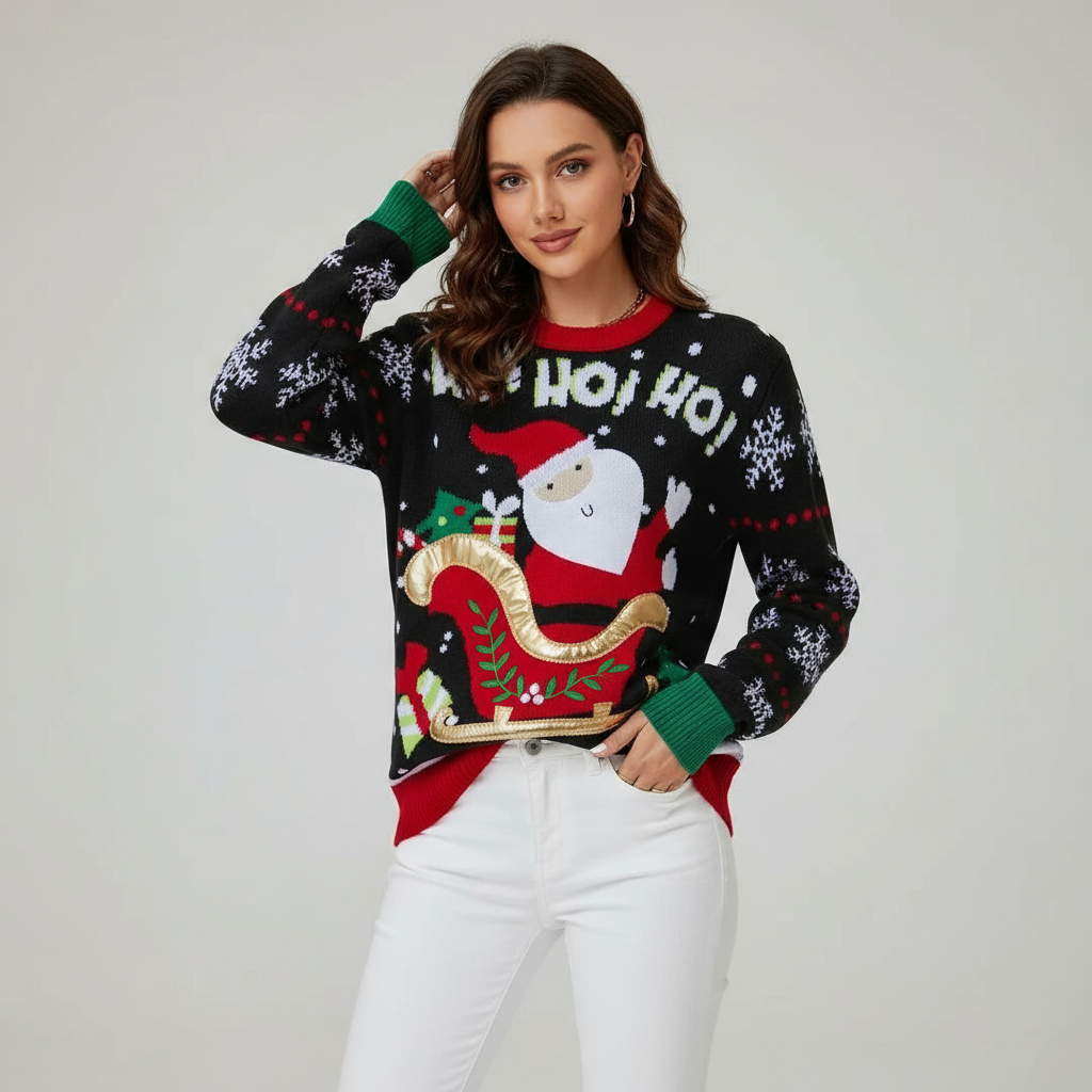 WW | Women - Happy Santa - Comfortable Fit