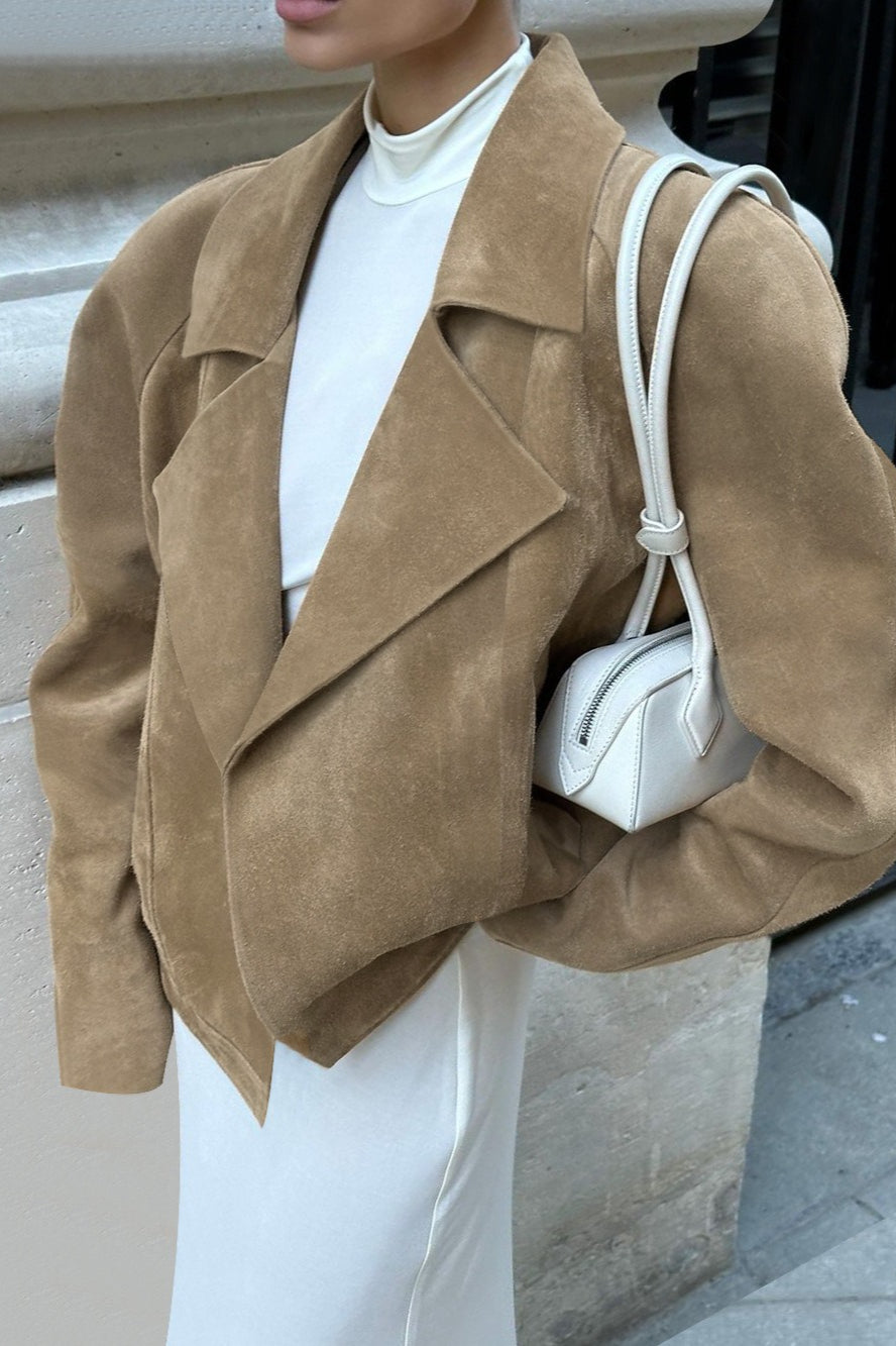 WW | Suede Relaxed Fit Jacket