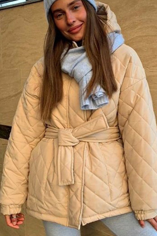 WW | Diamond Quilted Puffer Jacket