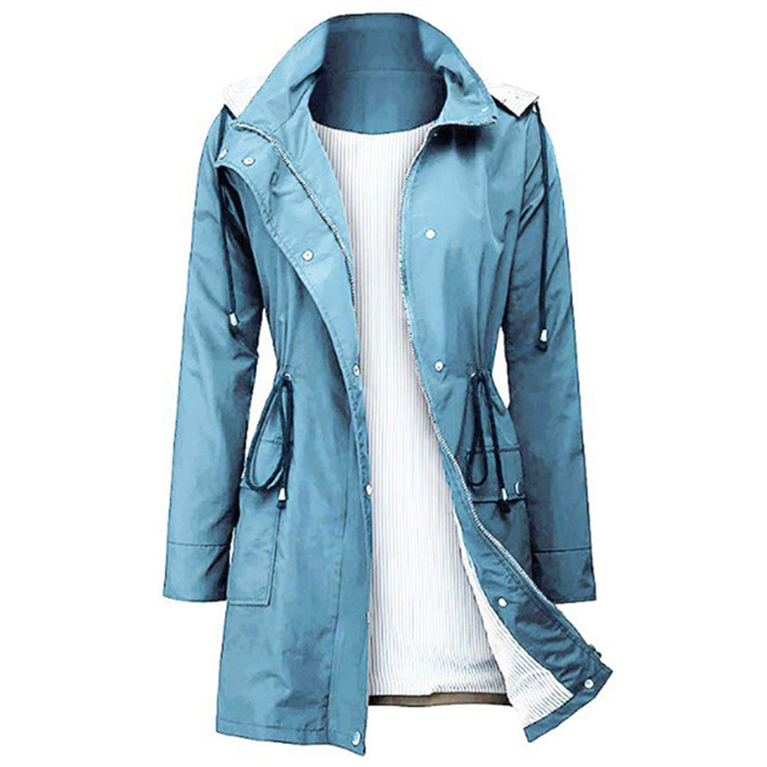 WW | Damen Damen Regenjacke - Mit Kapuze