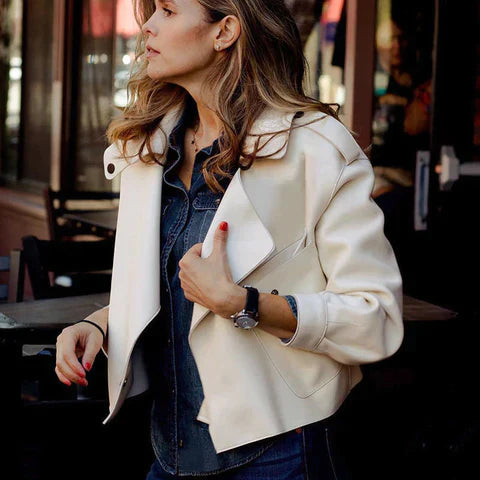 WW | Leather Jacket Retro & Stylish
