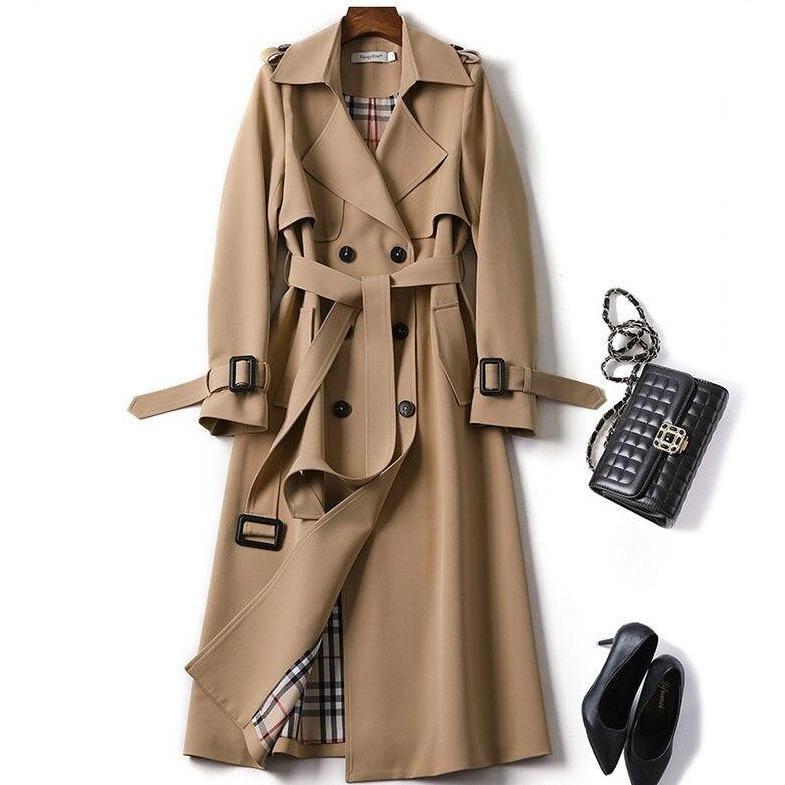 WW | Women's Plain Trench Coat