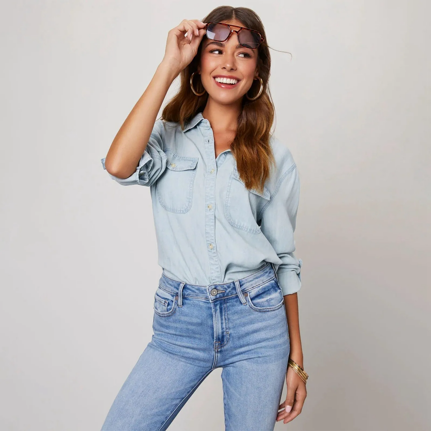 WW | Denim Button-Up