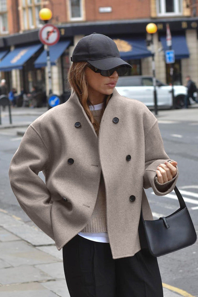 WW | Wool double-breasted jacket