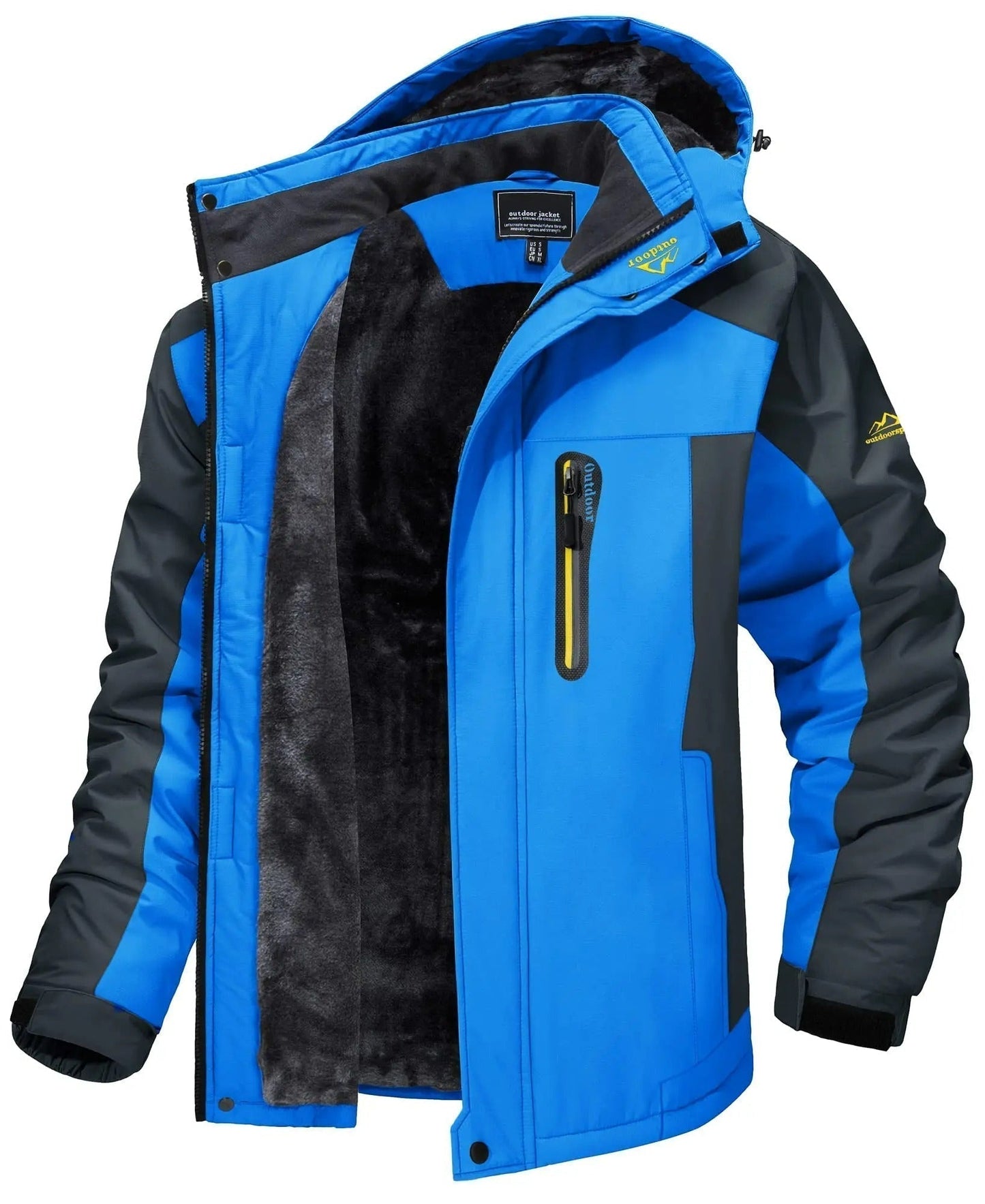 WW | Wasserdichte Jacke mit Fleece-Futter