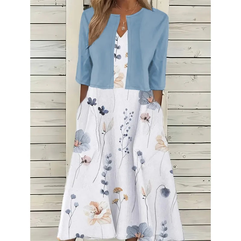 Colette | Elegant Two-Piece Floral Set
