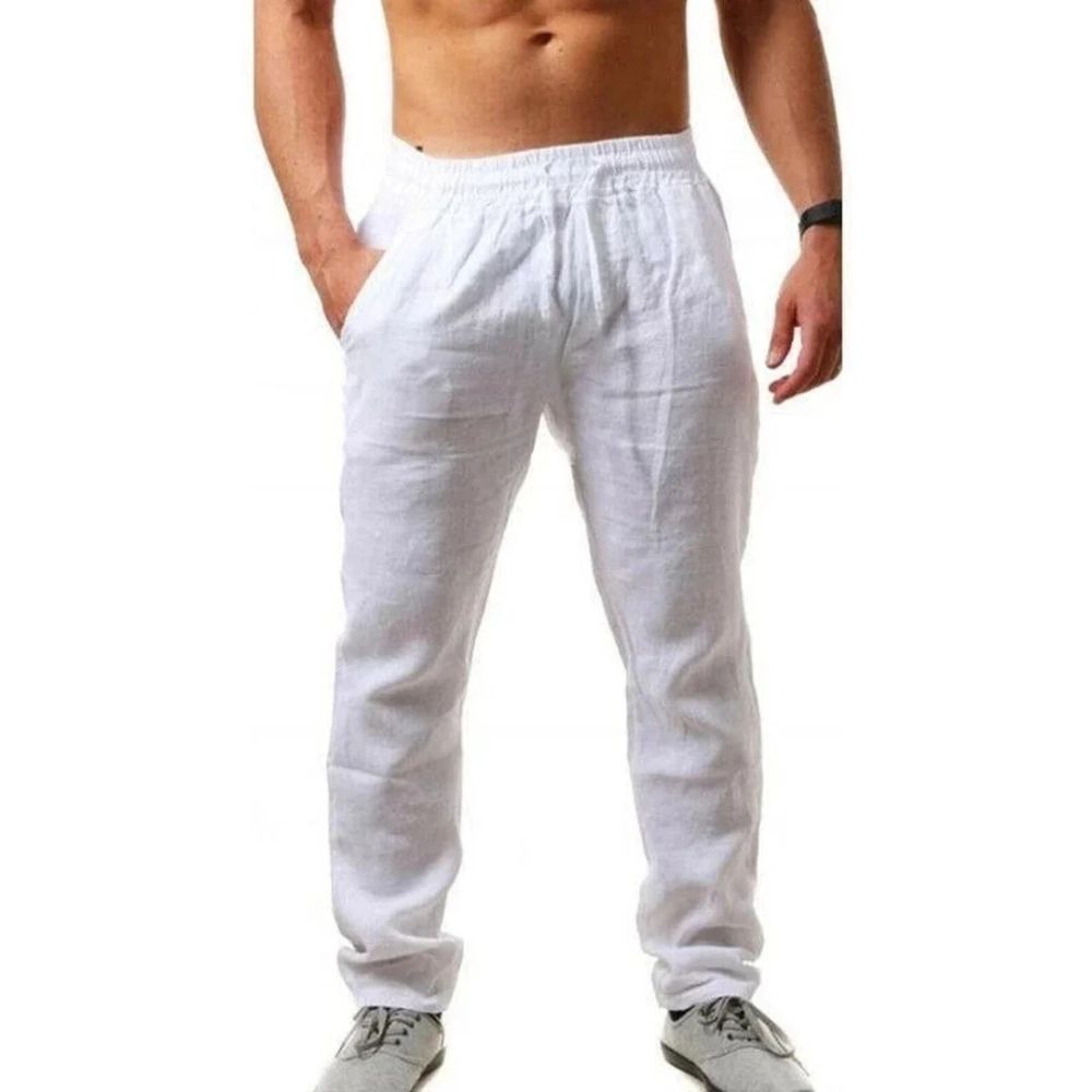 WW | Elegante Leinen Sommerhose Für Männer