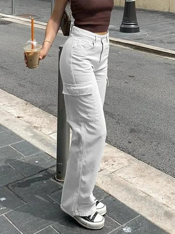 WW | Adjustable Straight Fit Cargo Pants
