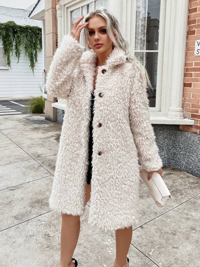 WW | Eleganter Winterfellmantel für Frauen