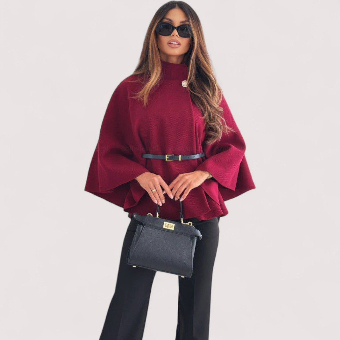 WW | Elegant Butterfly Jacket with Belt