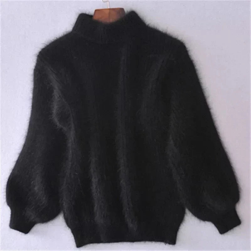 WW | Eleganter und lässiger Strickpullover mit weitem Schnitt