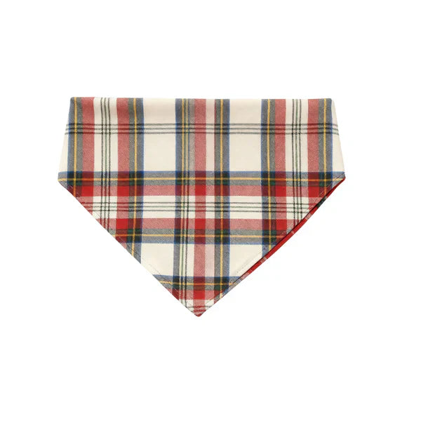 WW | Feiertags-Paar Rot Karierter Knopf-Front Weihnachten Schlafanzug Set