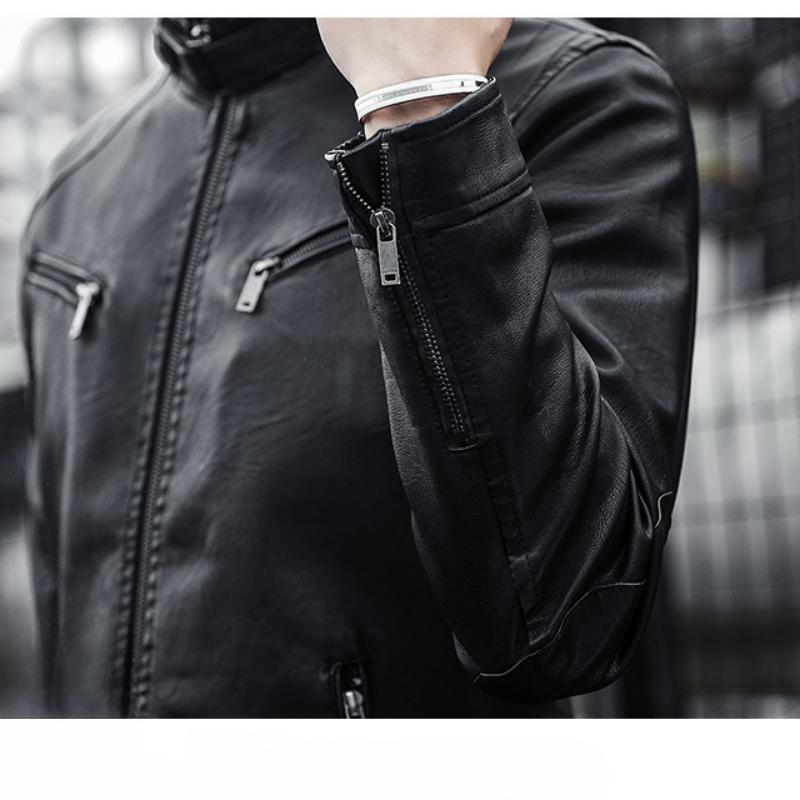 WW | Bikerjacke im modernen Stil für Freizeit und Ausgehen