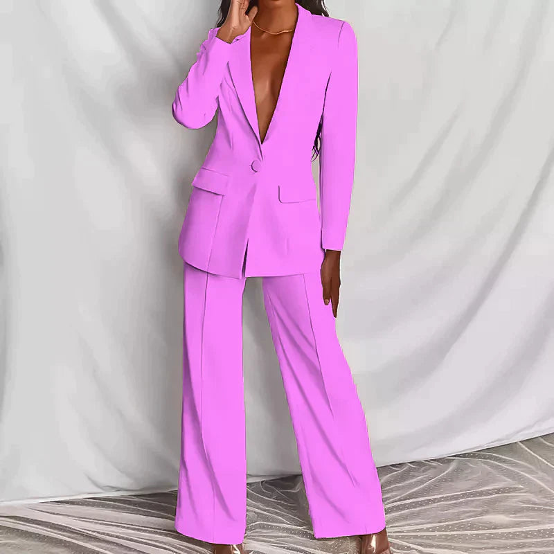 WW | Stilvolles Set bestehend aus edlem Blazer und eleganter Hose