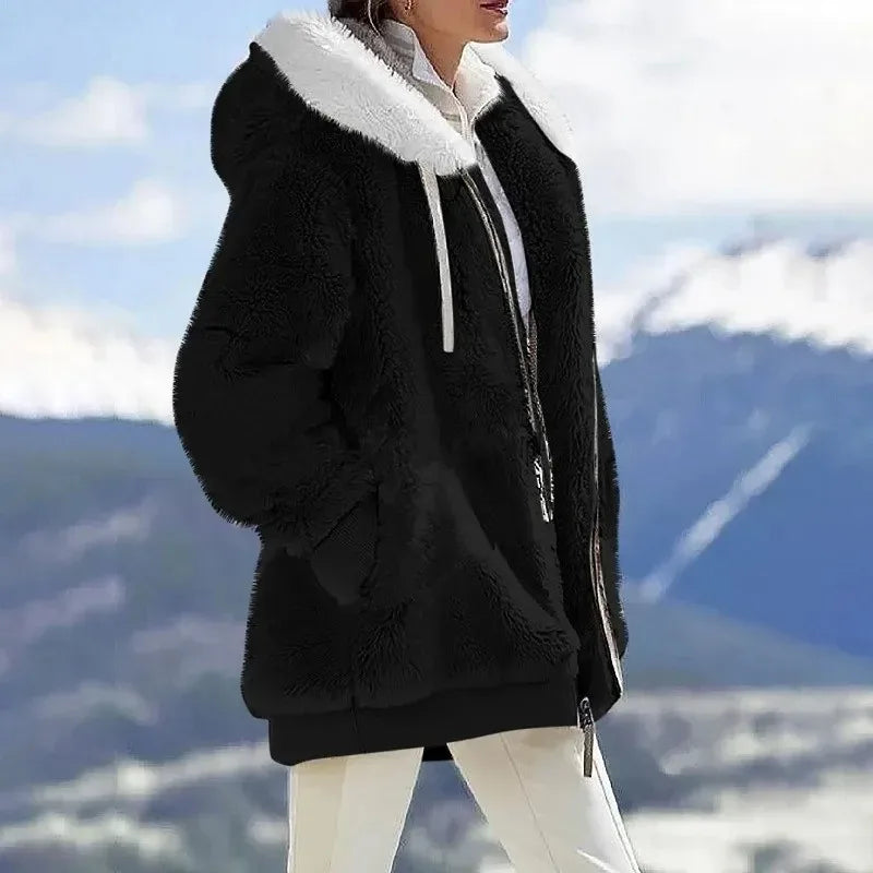 WW | Hooded jacket with soft comfort