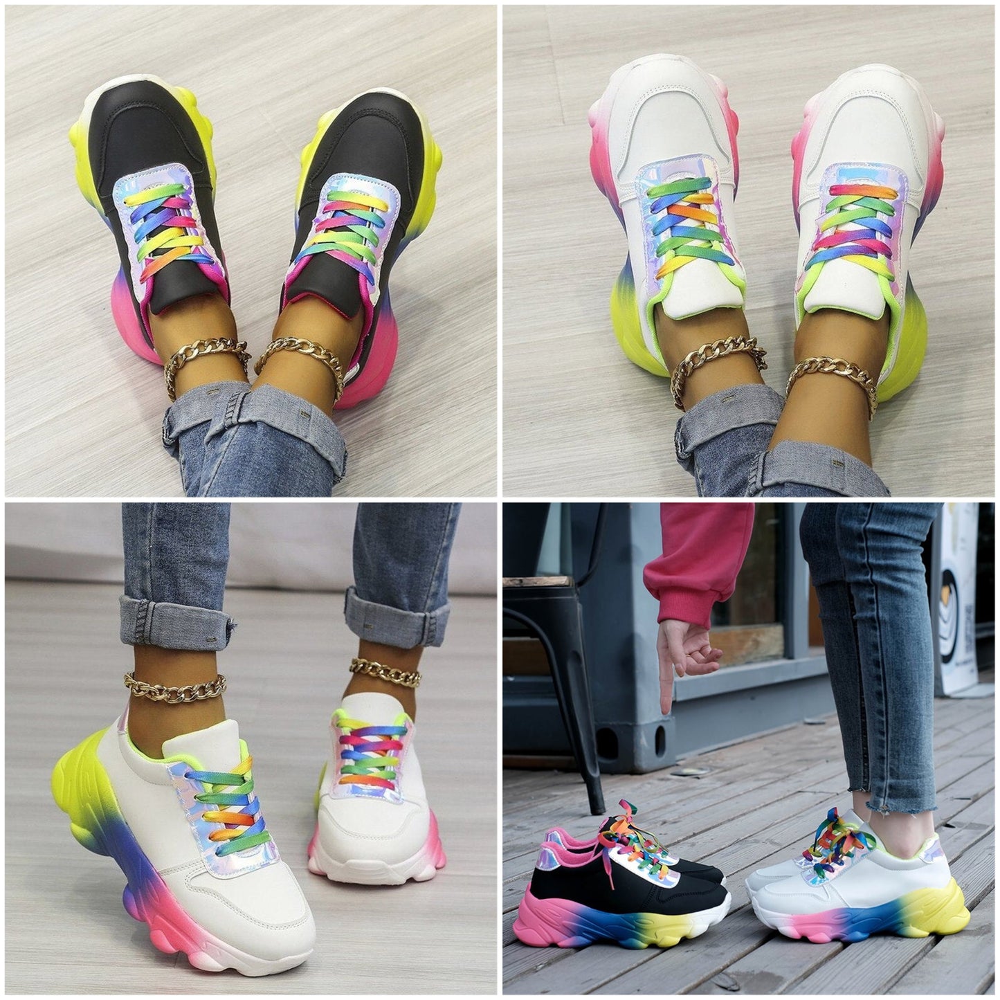 WW | Colorful Street-Style Sneakers