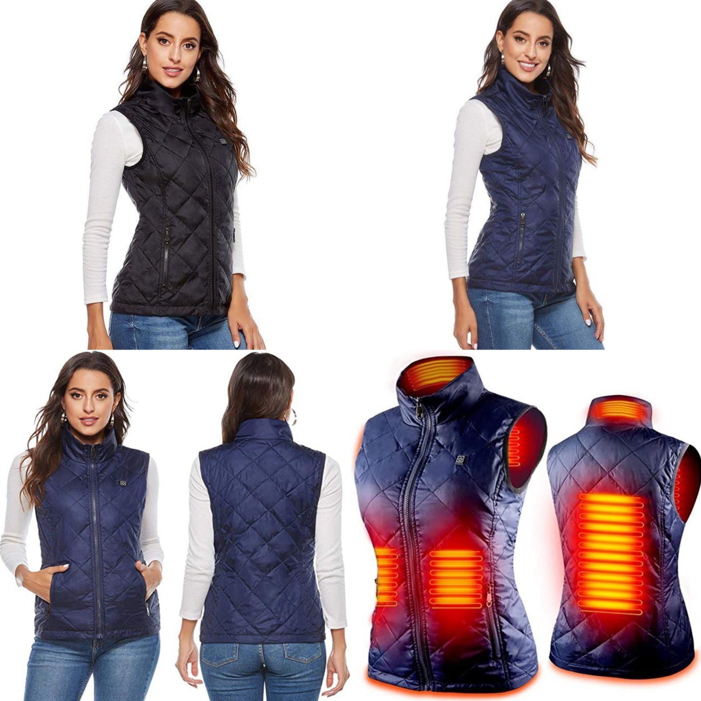 WW | Fashionable Heated Vest with USB