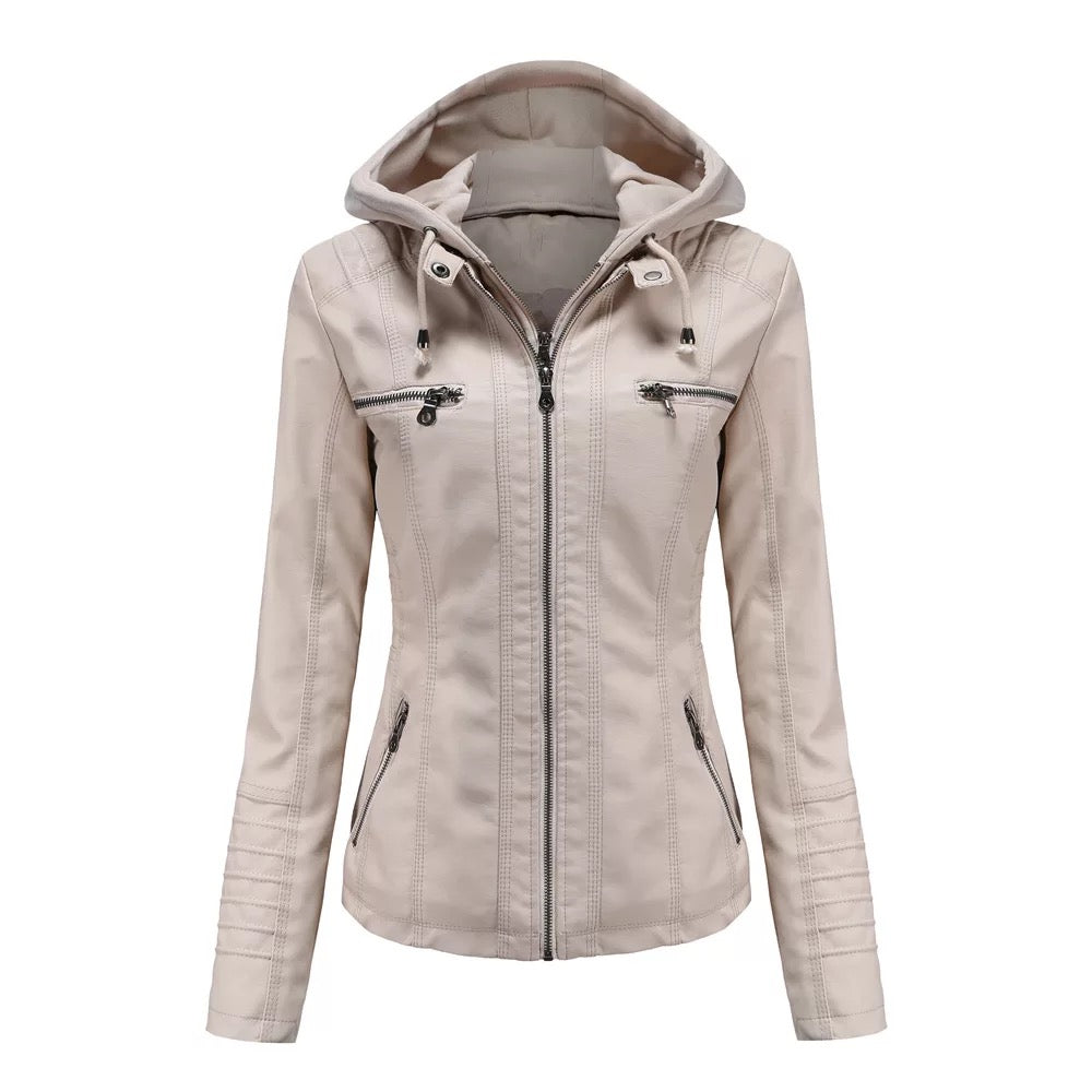 WW | Sporty Eco-Leather Jacket
