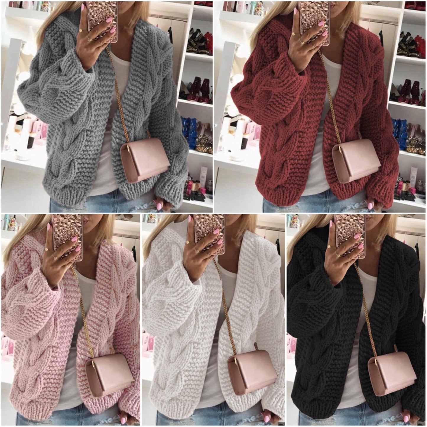 WW | Kurze Strickjacke