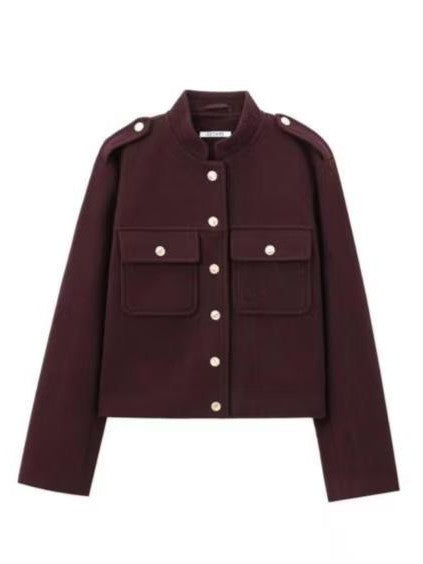 WW | Pocket Button-up Wolljacke